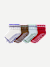 Baby Holiday Gripper Calf Sock 4-Pack (6-12 Months) - ginger bread fair isle mix L [10259]