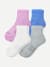 Women's Modern Rib Quarter Sock 4-Pack - Wild Sky Mix