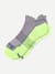 Running Ankle Socks - Meteor / Neon Yellow L [8819]