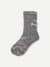Running Half Calf Socks - grey L [9930]