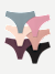 Women's No Show Thong 6-Pack - Sea Rose Core Mix L