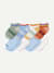 Toddler Lightweight Ankle Sock 8-Pack - adobe blue mix L