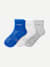 Lightweight Athletic Quarter Sock 3-Pack - moon lagoon mix L
