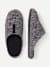 Men's Marl Knit House Slipper black-softwhite-layflat-2-transparent