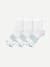 Golf Quarter Sock 3-Pack - White