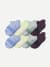 Toddler Gripper Ankle Sock 8-Pack - Dawn Lime Mix L