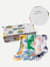 Youth Celebration Calf Sock 4-Pack Gift Box - Happy Birthday L