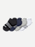 Youth Solids Ankle Sock 4-Pack - mixed-solids - 8