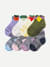 Toddler Gripper Calf Sock 8-Pack - picnic pink mix L