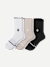 Ruffle Athletic Half Calf Socks - mixed L [11332]