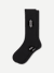 Dress Calf Socks - Black Argyle L [9129]