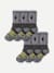 Targeted Compression Performance Calf Sock 6-Pack Charcoal L