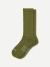 Modern Rib Calf Socks - field green L [7460]