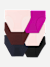 Women's Seamless Brief 6-Pack - Blush Magenta Multi L