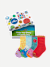 Junior Eric Carle Lightweight Calf Sock 4-Pack Gift Box - Critter Mix L [9893]