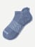 Solids Ankle Socks - blue smoke L [3572]