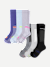 Women's Performance Compression Sock 6-Pack (20-30mmHg) - lavender cloud mix L