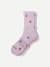 Women’s Garden Party Half Calf Sock - washed lavender L [10149]