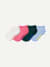 Toddler Lightweight Ankle Sock 4-Pack - cloud pink mix L [10213]