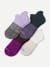 Women's Marl Ankle Sock 4-Pack - chai lavender mix L [10161]