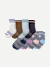 Junior Calf Sock 8-Pack - Gingerbread Pink Mix L