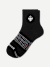 All-Purpose Performance Quarter Socks Black Neon Peach L [7524]