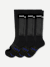 Women's Performance Compression Knee High Socks 3-Pack - black