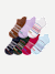Women’s Week of Bombas Holiday Ankle Sock 7-Pack - Cocoa Lavender Mix L [10168]