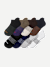 Men's Ankle Sock 8-Pack - Espresso Navy Solids Mix L