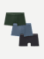 Men's Soft Flex Trunk 3-Pack - Dark Elm Steel Boulder Mix L