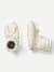 Baby Gripper Slipper - ivory L [9691]