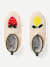 Women's Patterned Gripper Slipper - Strawberry Lemonade L1 [9837]