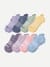 Youth Ankle Sock 8-Pack - Sage Pastel Mix L