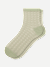 Women’s Sheer Gingham Quarter Socks