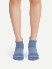 Women's Solids Ankle Socks - blue smoke WO2 [3572]