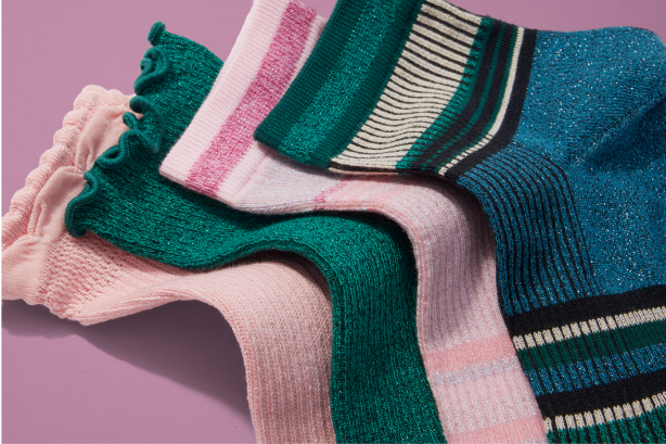 【MALBON】Malbon Mesh Quarter Socks / 追跡付 Malbon M Quarter Socks - Multi | GolfBox