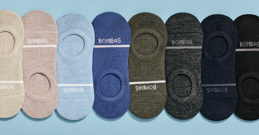 Bombas women's cushioned sales no show socks