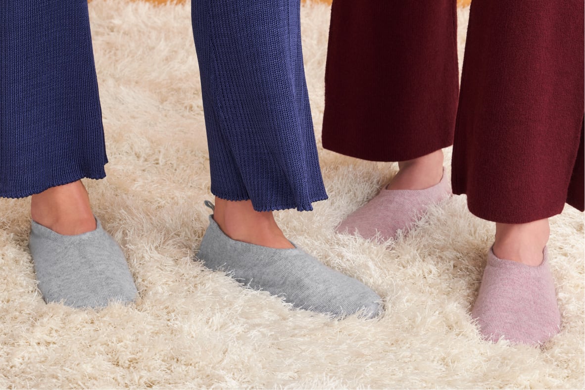 Wool ballet slippers on sale