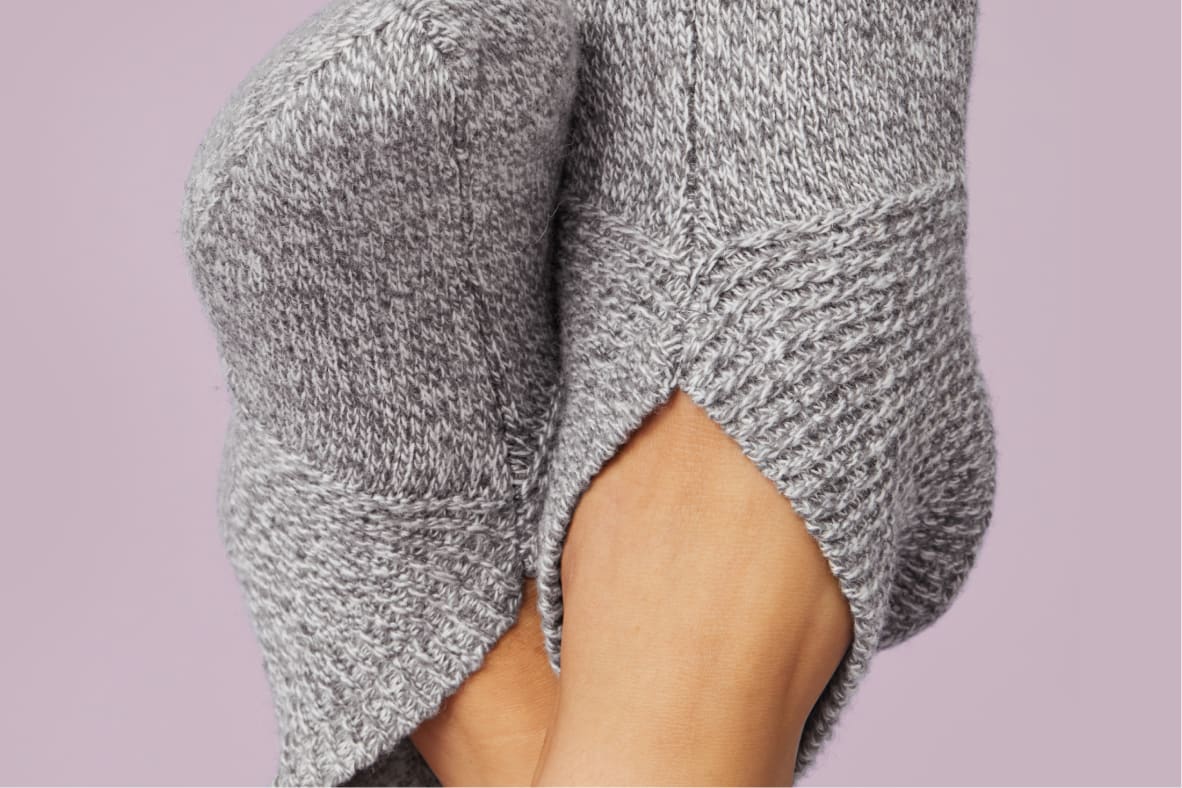 Bombas Gripper Slipper in Gray Bombas Gripper Slipper at Von Maur main image 3