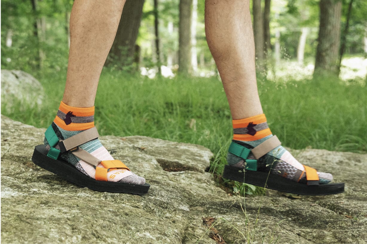 Teva sandals with socks shop