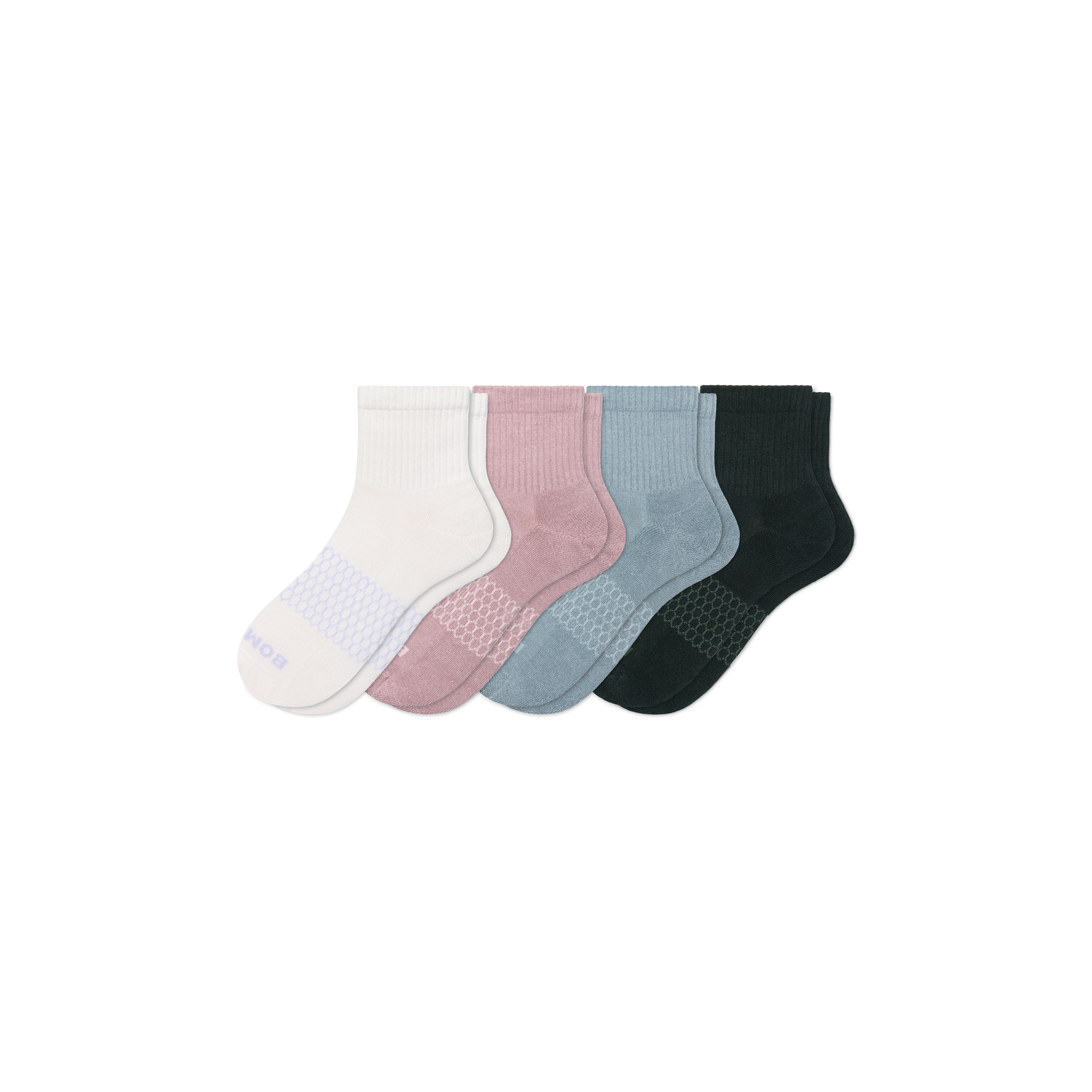 Bombas Women's Quarter Sock 4-Pack