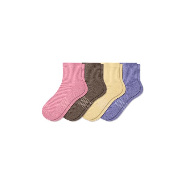 Women's Modern Rib Quarter Sock 4-Pack