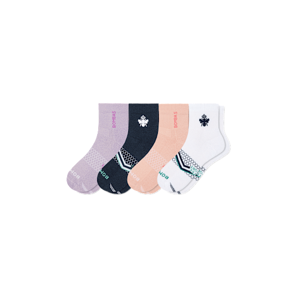 Women's All Sport Quarter Sock 4-Pack