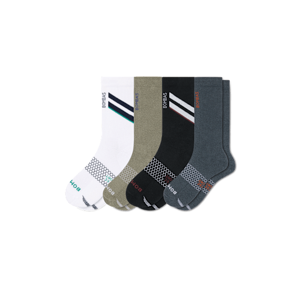 Men's All Sport Calf Sock 4-Pack