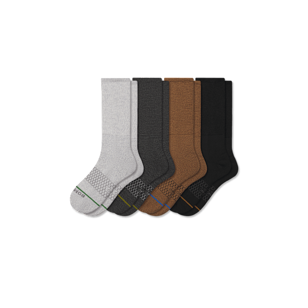 Women's Merino Blend Ultra-Stretch Calf Sock 4-Pack