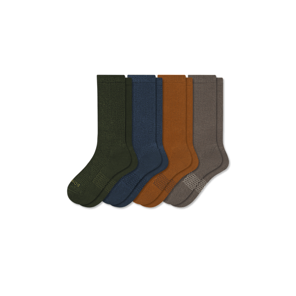 Men's Modern Rib Calf Sock 4-Pack