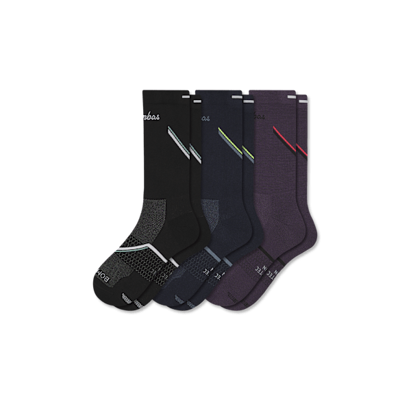 Men's Running Calf Sock 3-Pack