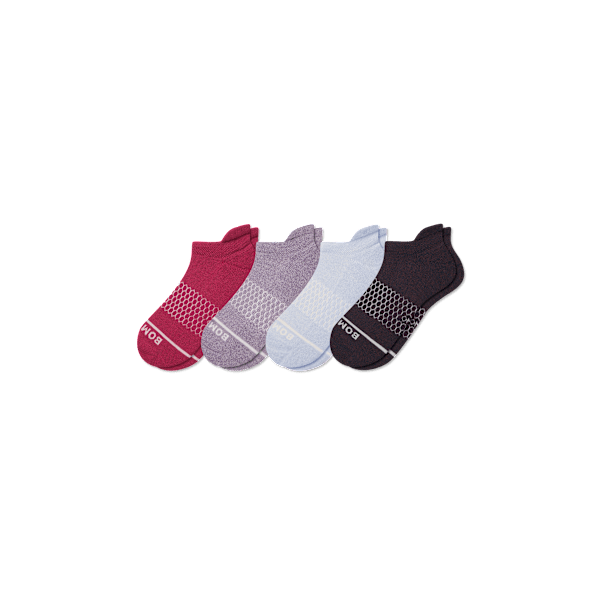 Women's Merino Wool Blend Ankle Sock 4-Pack