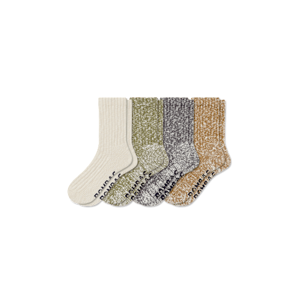 Men's Chunky Ragg Half Calf Sock 4-Pack