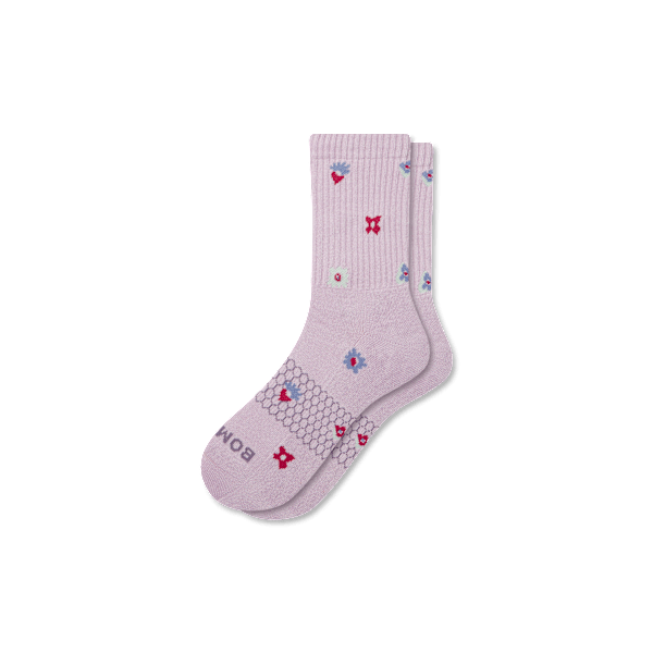 Women's Garden Party Half Calf Socks